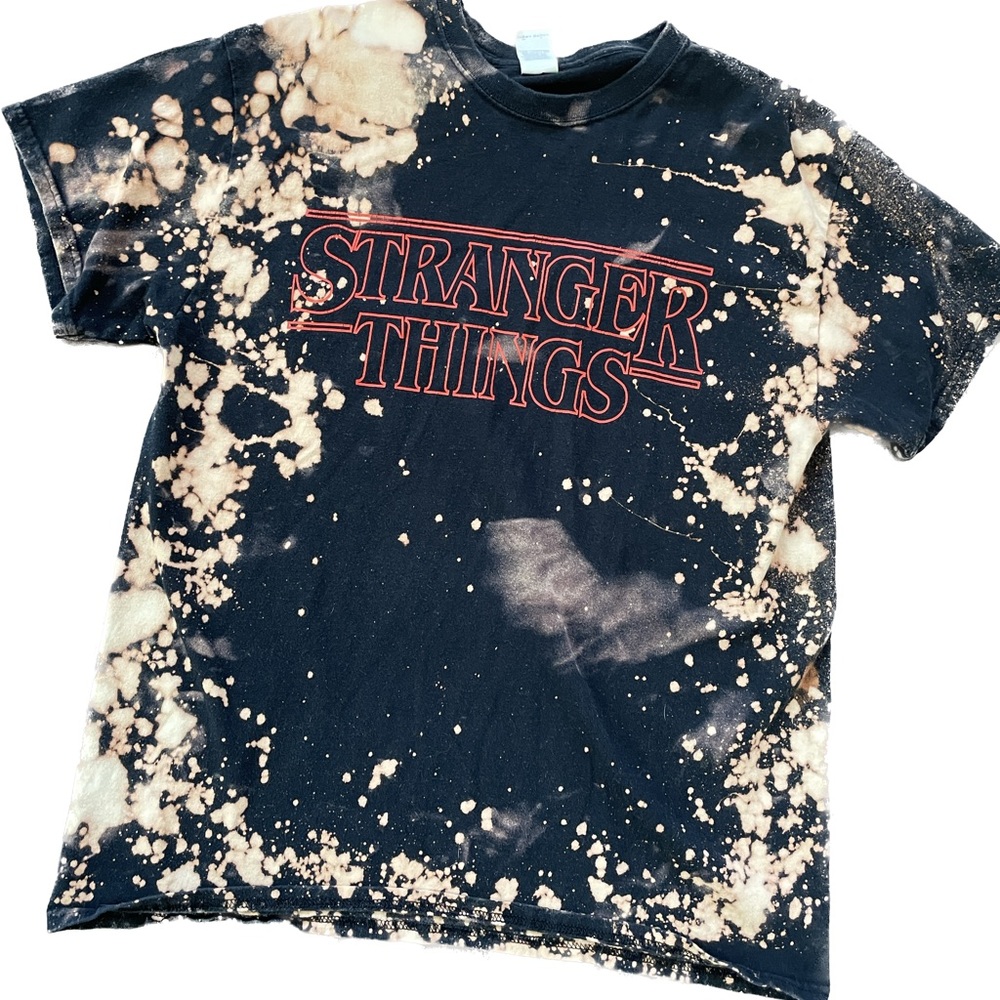 Stranger Things bleached tee